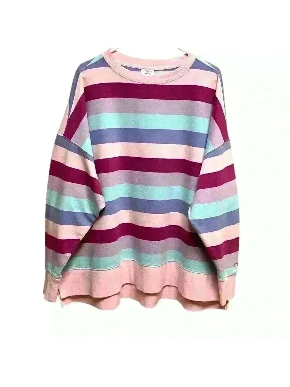 Cabana by Crown and Ivy, super soft long sleeve Sweat Shirt. New With Tags